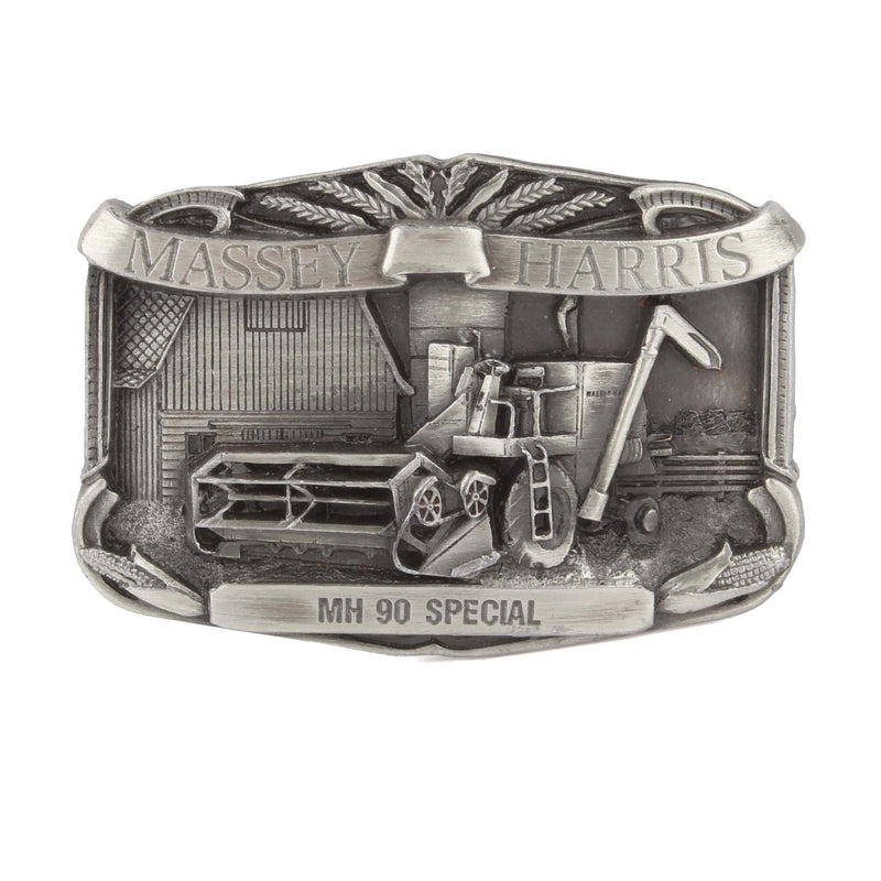 Massey Harris 90 Special Combine Limited Edition Metal Belt Buckle