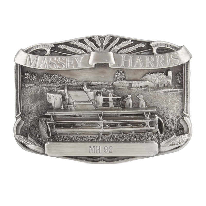 Massey Harris 92 Combine Limited Edition Metal Belt Buckle