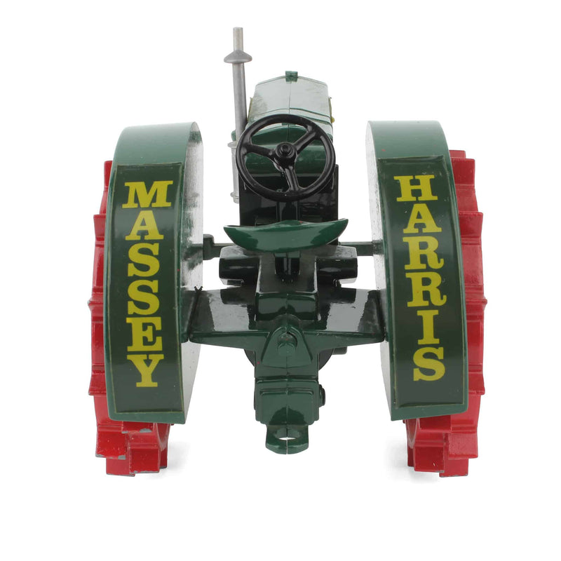 (B&D) 1/16 Massey Harris Green Pacemaker Tractor with Steel Wheels, December 1989 Pacemaker Collector Edition - Damaged Item, LOOSE