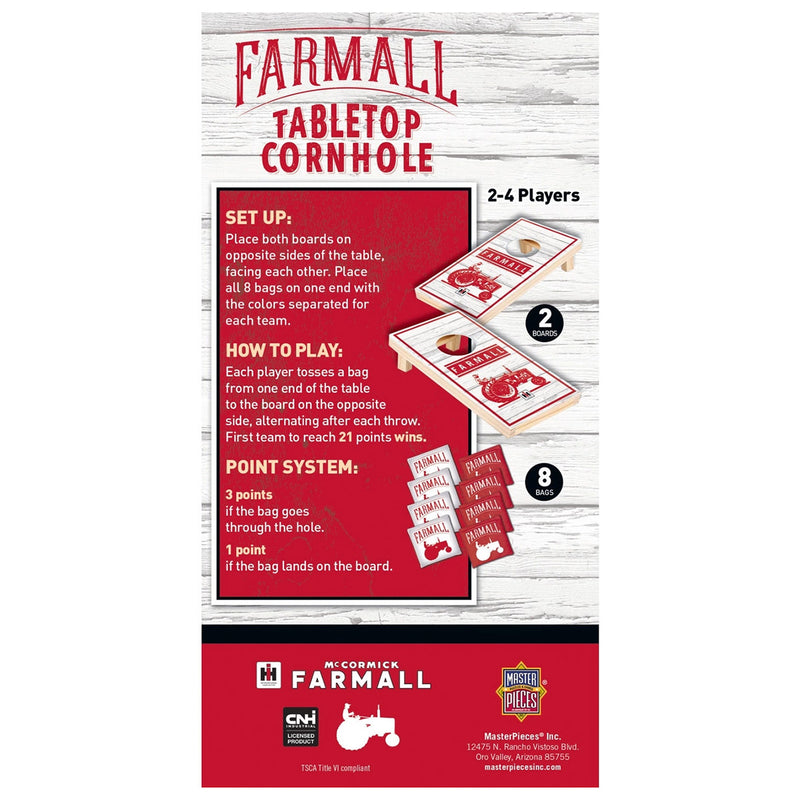 Farmall Tabletop Cornhole Game