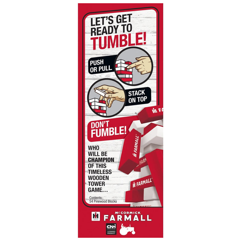 Farmall Tumble Tower Game