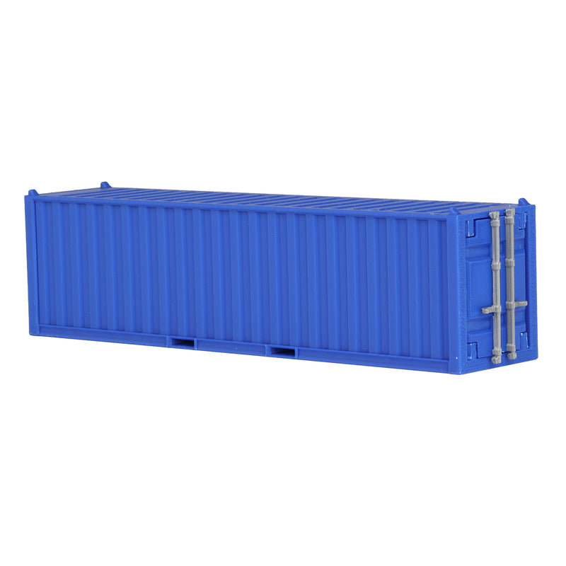 1/64 40ft Blue Sea Can by Microville Toys