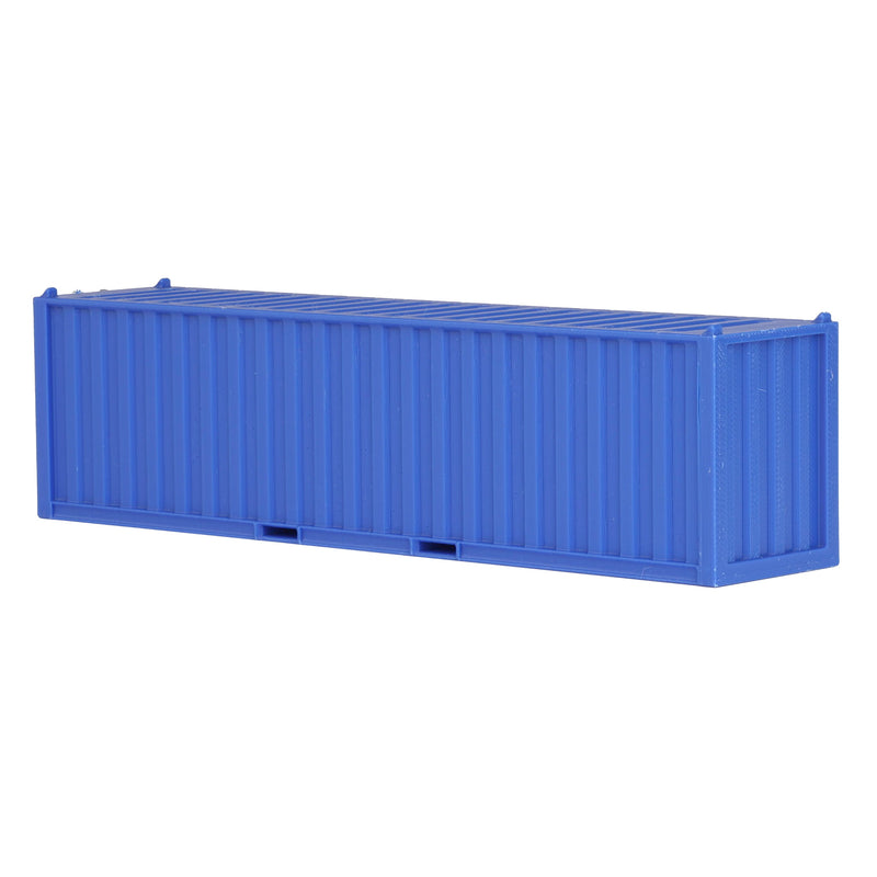 1/64 40ft Blue Sea Can by Microville Toys