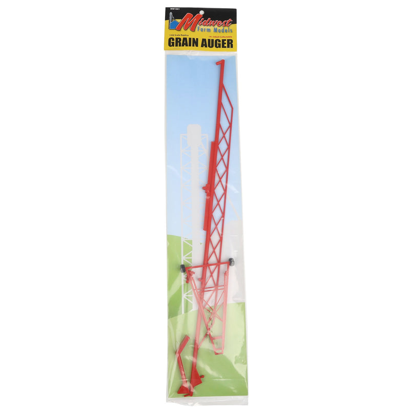 1/64 Plastic 115ft Grain Auger, Red
