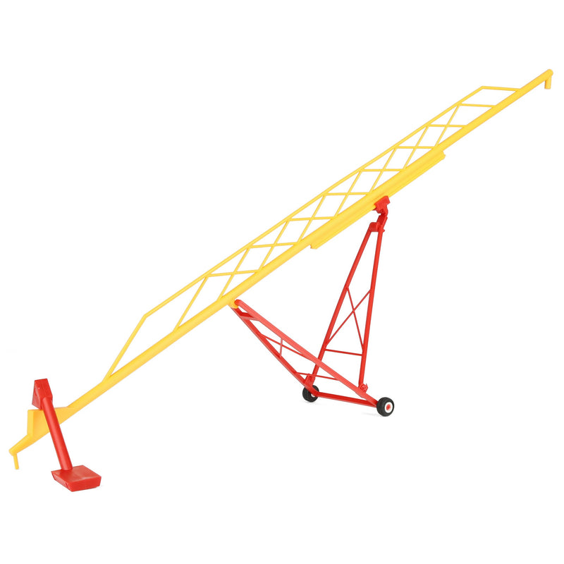 1/64 Plastic 115ft Grain Auger, Red & Yellow