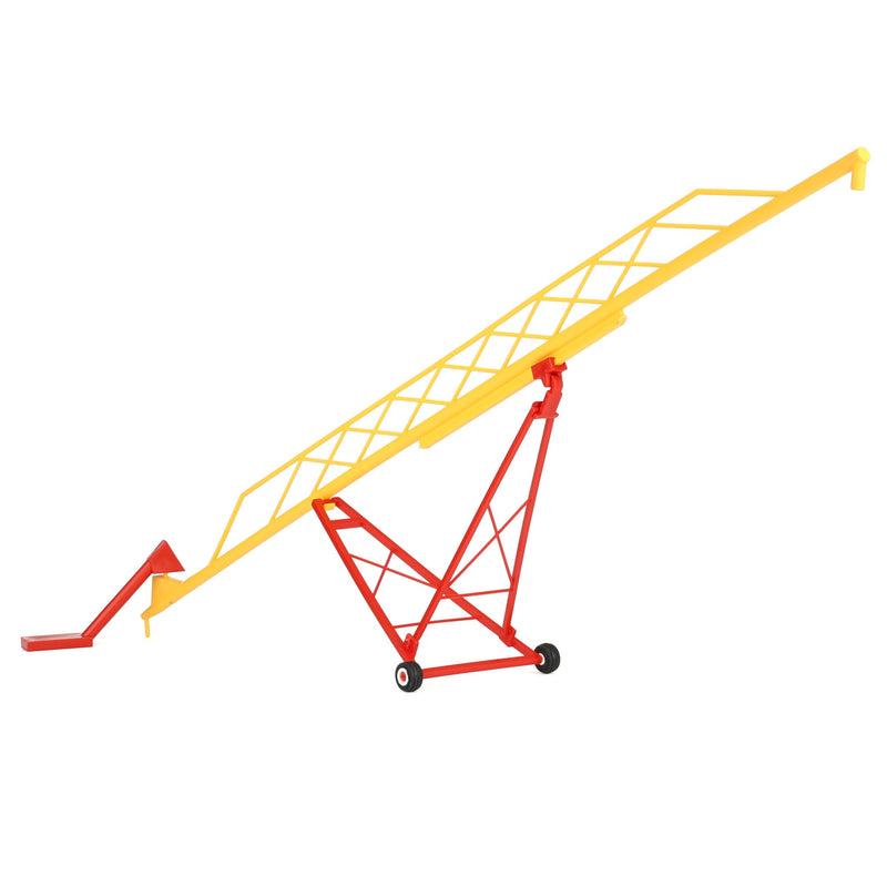 1/64 Plastic 115ft Grain Auger, Red & Yellow