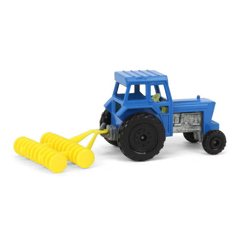 Vintage Matchbox Ford Tractor with Harrow