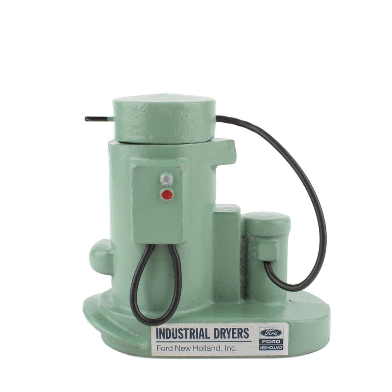 Unusual Ford New Holland Industrial Dryer Cast Iron Paperweight or Pencil Holder