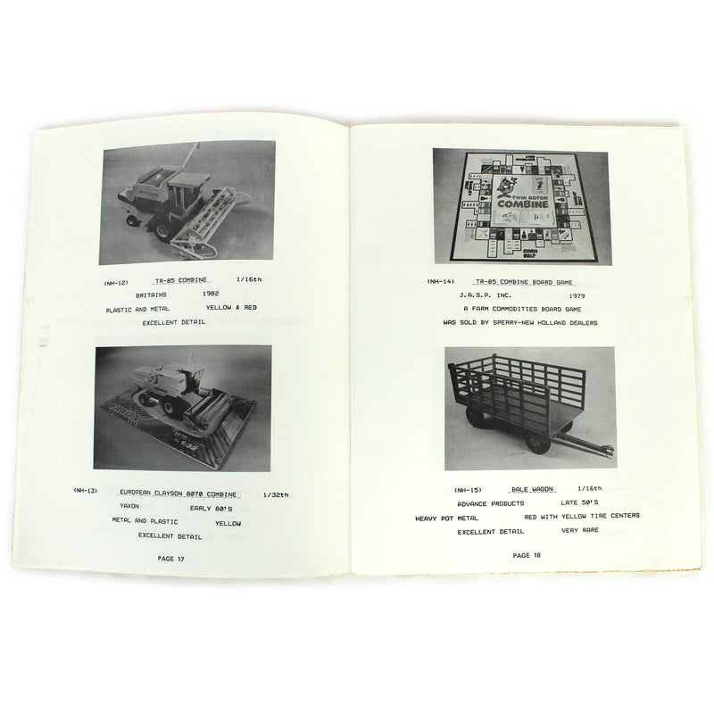 New Holland & New Idea Farm Toys and Collectibles Reference Book