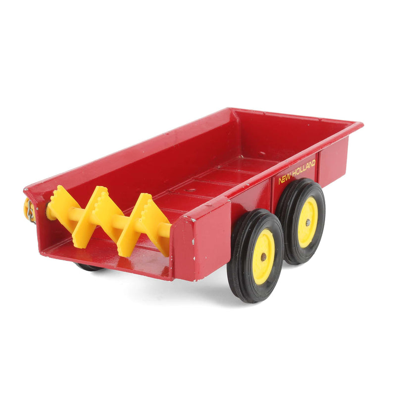 (B&D) 1/16 New Holland 2 Axle Ground Drive Spreader, Made in 70s - Damaged Item, LOOSE