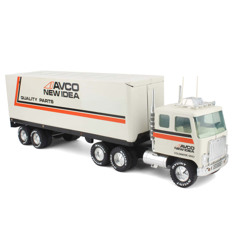 Cadet GMC 18-Wheeler AVCO NEW IDEA Semi with Box Trailer by Nylint LOOSE