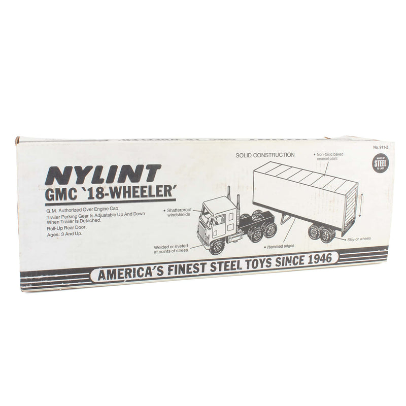 GMC Semi Truck with Box Trailer by Nylint, Wheel Horse Lawn & Garden Tractors
