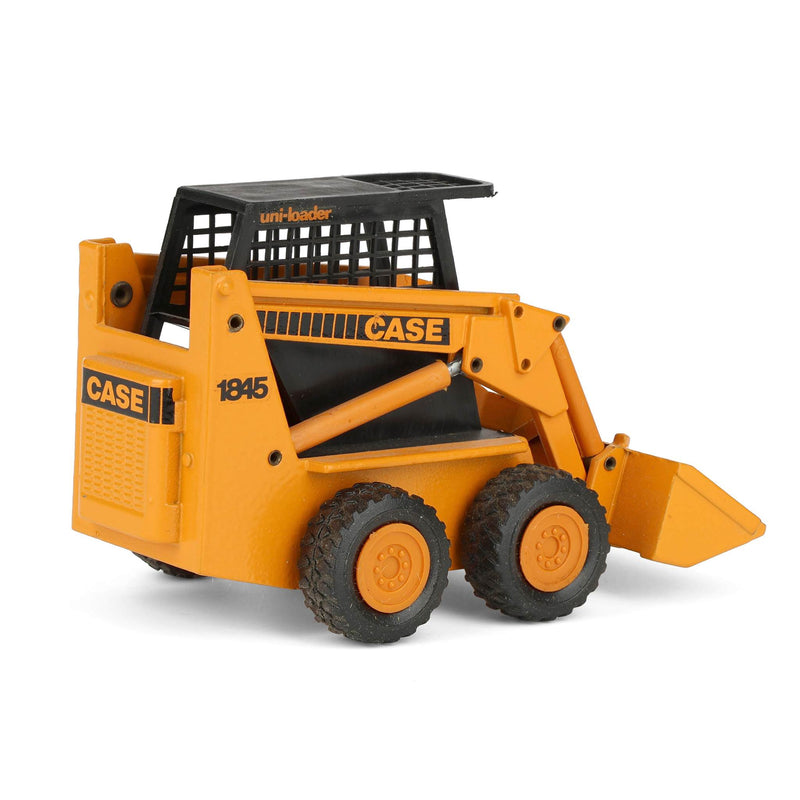 1/35 Case 1845 Uni-loader Skid Loader with Black Cage by NZG