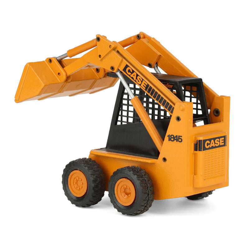 1/35 Case 1845 Uni-loader Skid Loader with Black Cage by NZG