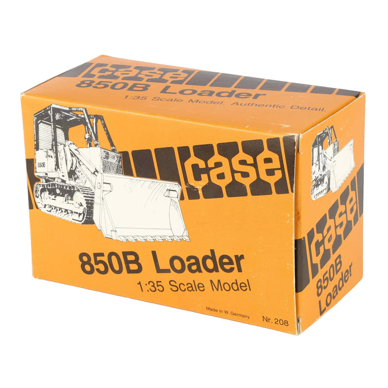 1/35 CASE 850B Loader with Tracks and Full ROPS by NZG