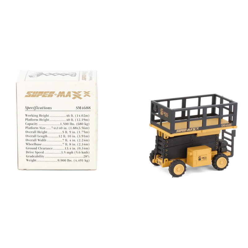 1/50 Grove SuperMaxx Scissor Lift Platform by NZG