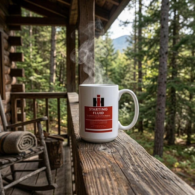 IH Starting Fluid 15oz Ceramic Mug