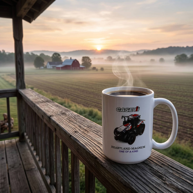 Case IH Heartland Magnum 265 Tractor 15oz Ceramic Mug