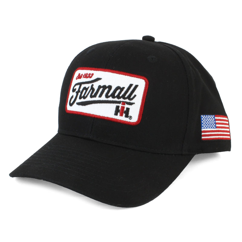 IH Farmall Est. 1923 Embroidered Cap with USA Flag on Side