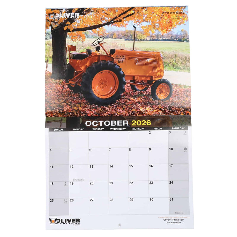 2026 Oliver Heritage 13 Month Wall Calendar
