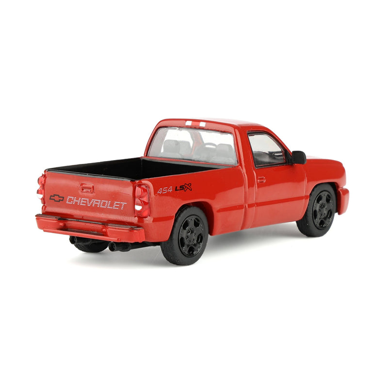 1/64 2006 Chevrolet Silverado SS Single Cab Pickup Truck, Victory Red, PARA64