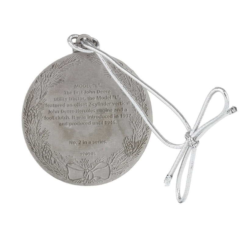 1997 John Deere Model L  Pewter Ornament, 2nd in Series