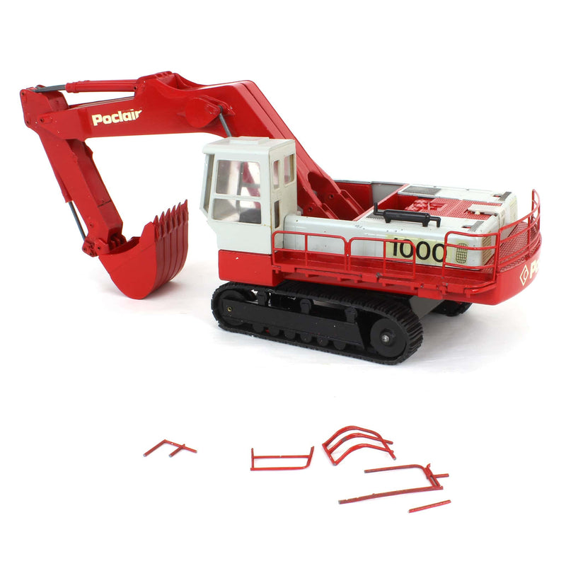 (B&D) 1/50 Poclain 1000 with Backhoe - Damaged Item