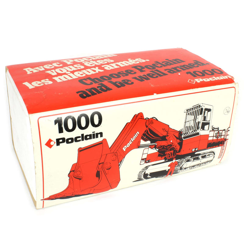 (B&D) 1/50 Poclain 1000 with Shovel - Damaged Item