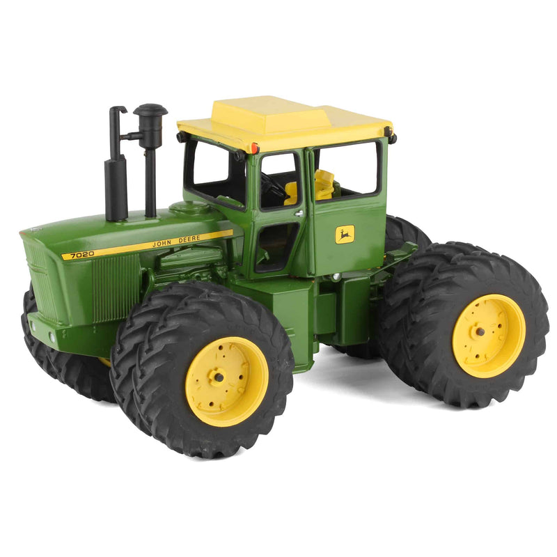 1/16 Custom John Deere 7020 Tractor by Precision Engineering, 1990 Central Ohio Farm Toy Show - Damaged Item