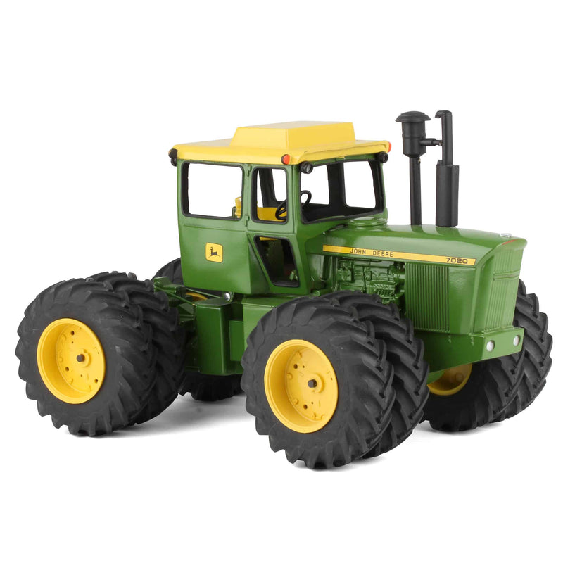 1/16 Custom John Deere 7020 Tractor by Precision Engineering, 1990 Central Ohio Farm Toy Show - Damaged Item