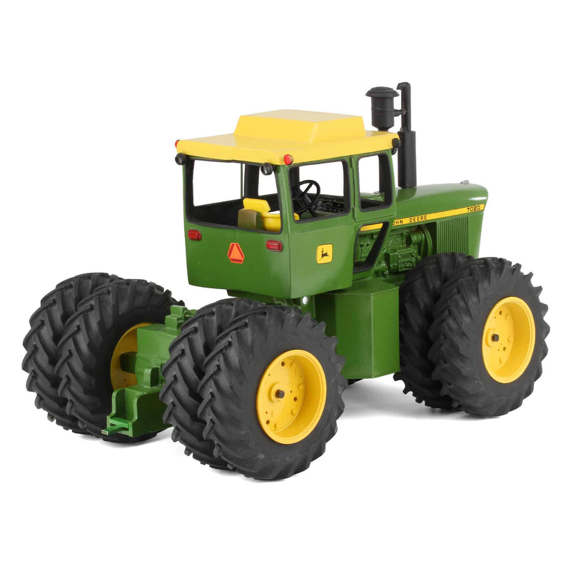1/16 Custom John Deere 7020 Tractor by Precision Engineering, 1990 Central Ohio Farm Toy Show - Damaged Item