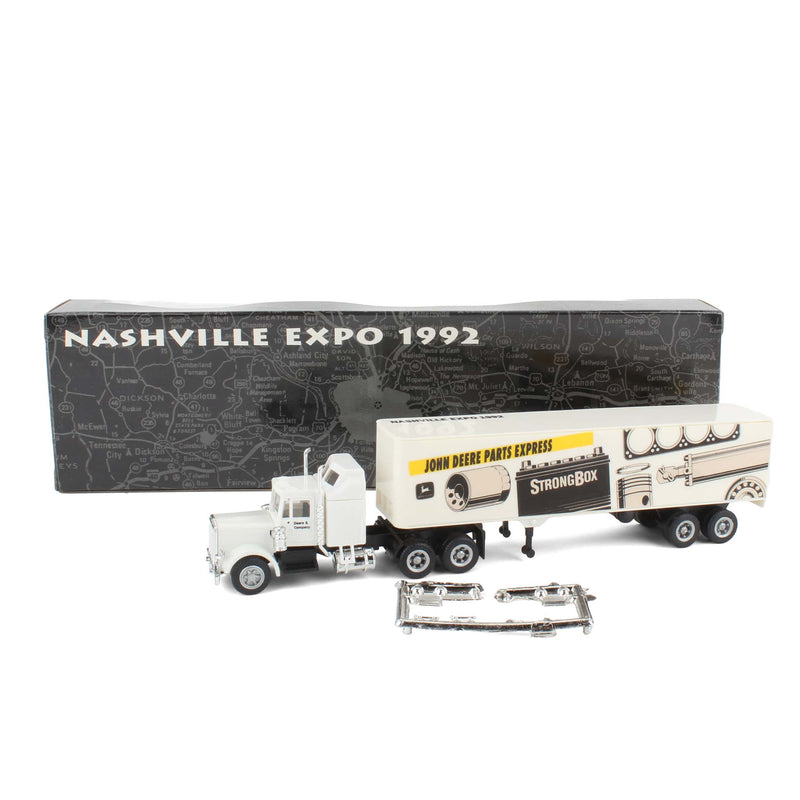 1/87 Plastic John Deere Parts Express Semi, Nashville Expo 1992 by Promotex Inc