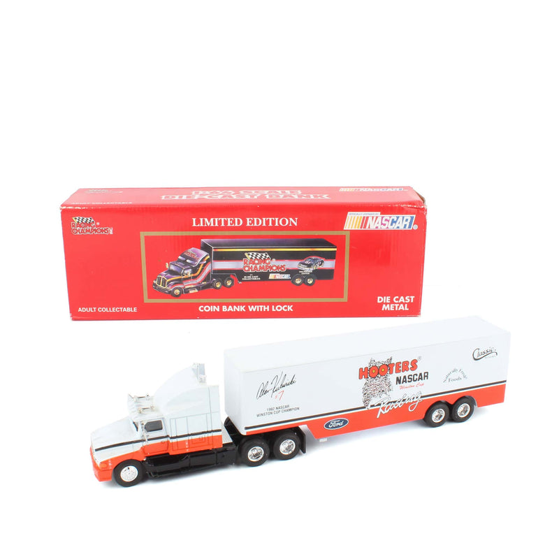 1/64 Ford Aeromax "A" Team Transporter #7 Hooters Bank by Racing Champions - Limited Edition