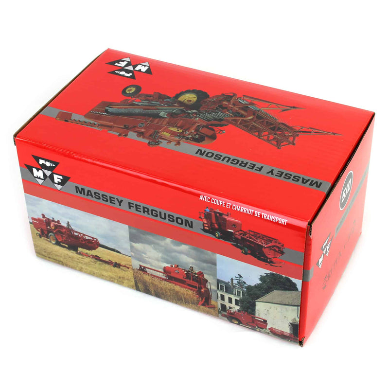 1/32 Massey Ferguson 510 Generation 2 Combine with Grain Head & Trailer
