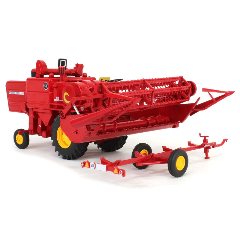 1/32 Massey Ferguson 510 Generation 2 Combine with Grain Head & Trailer