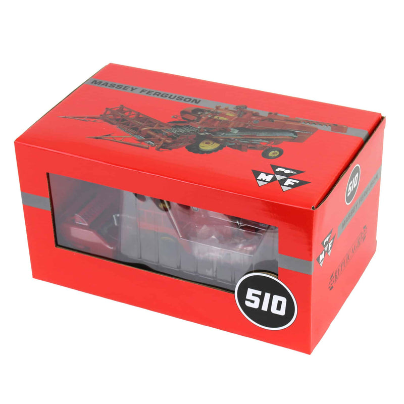 1/32 Massey Ferguson 510 Generation 2 Combine with Grain Head & Trailer