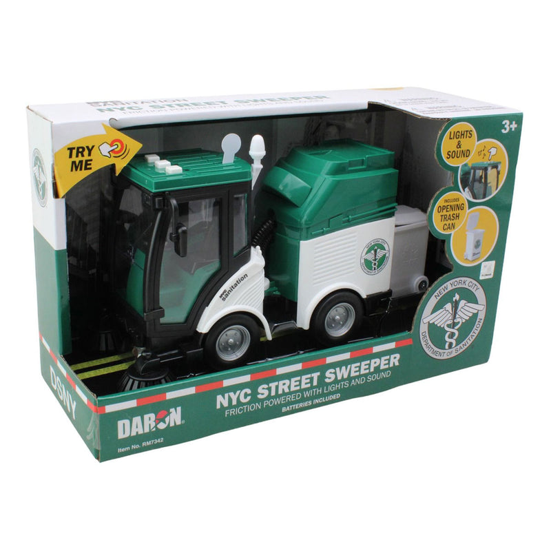 1/16 NYC Sanitation Street Sweeper with Lights & Sounds