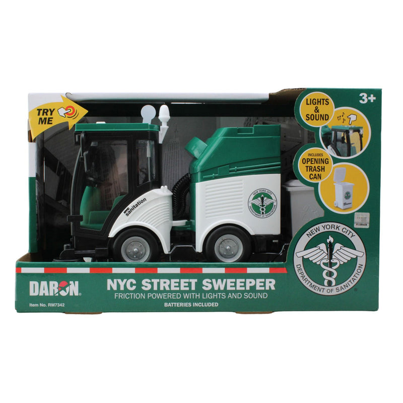 1/16 NYC Sanitation Street Sweeper with Lights & Sounds