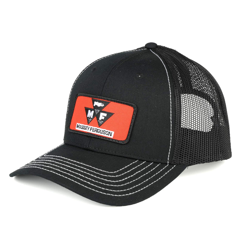 Massey Ferguson Logo Black Mesh Cap
