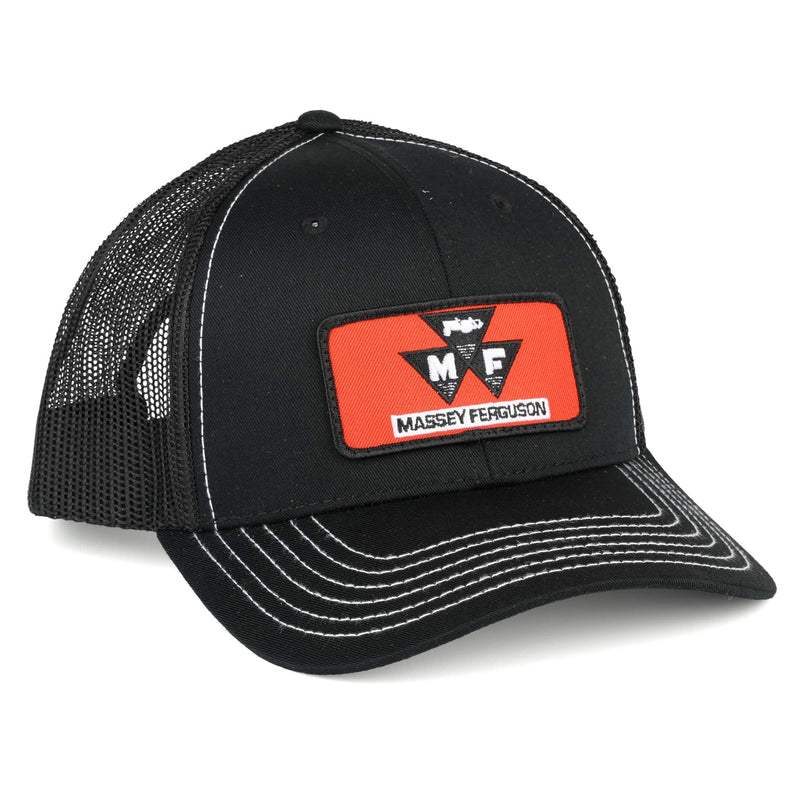 Massey Ferguson Logo Black Mesh Cap