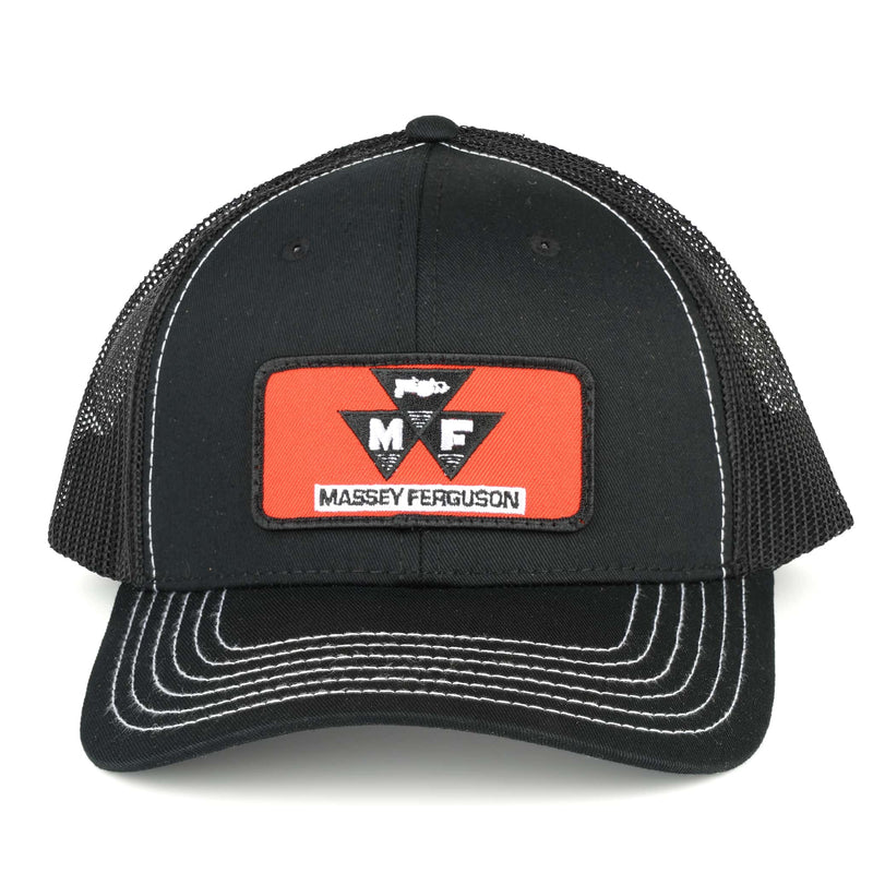 Massey Ferguson Logo Black Mesh Cap