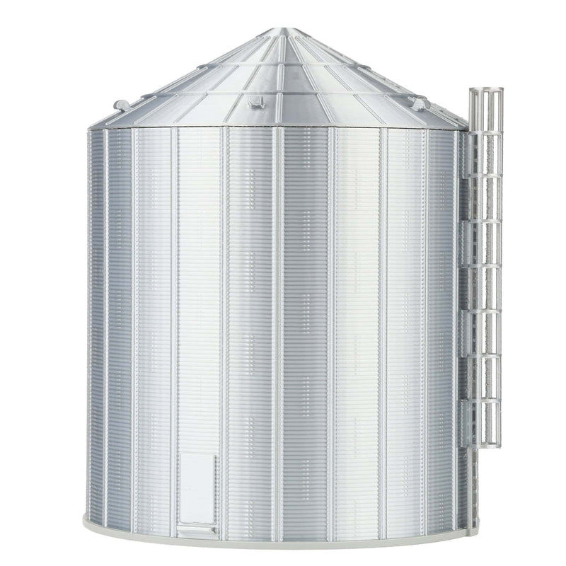 1/64 15-20K Bushel Grain Bin with Ladder & Centrifugal Fan, 3D Printed