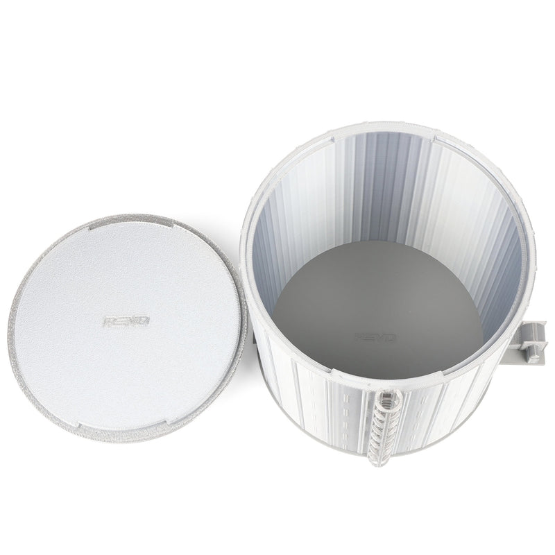 1/64 15-20K Bushel Grain Bin with Ladder & Centrifugal Fan, 3D Printed