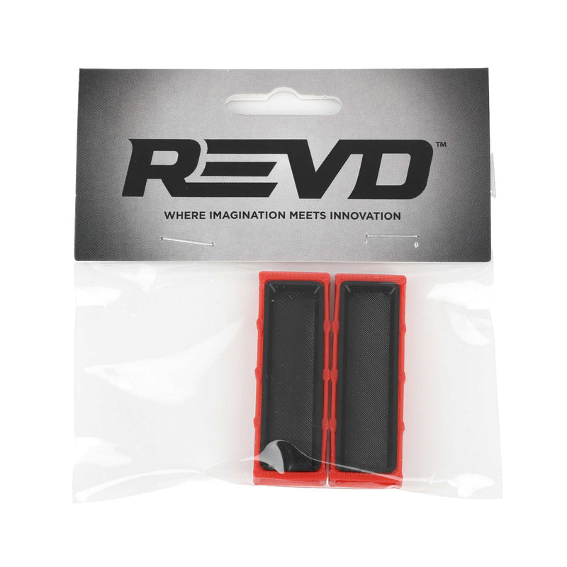 1/64 Red & Black Cattle Feed Trough 2-pack, 3D Printed