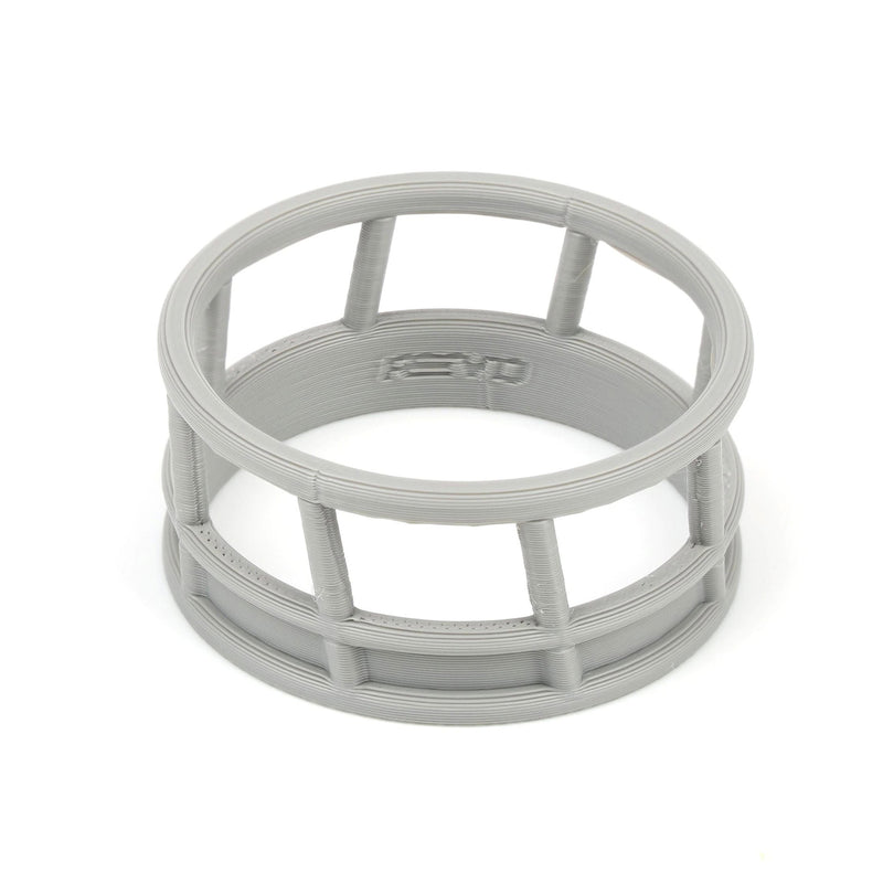 1/64 Gray Round Bale Hay Feeder, 3D Printed