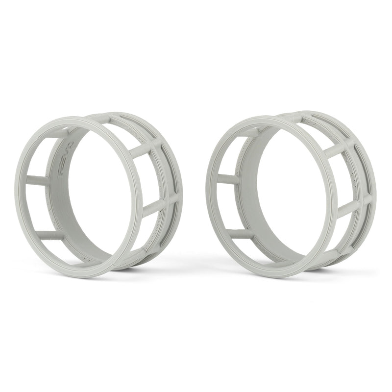 1/64 Gray Round Bale Hay Feeder 2-pack, 3D Printed