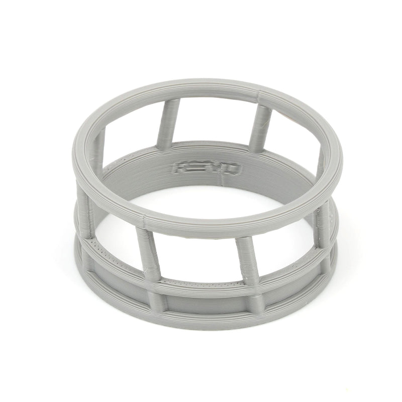 1/64 Gray Round Bale Hay Feeder 4-pack, 3D Printed