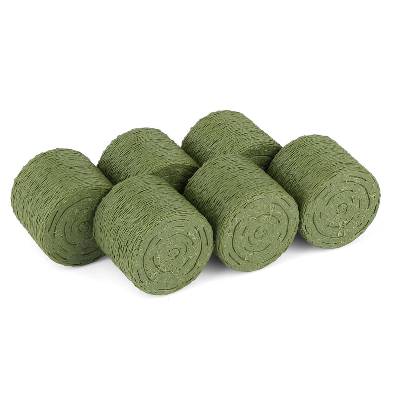1/64 6-pack of Round Hay Bales, 3D Printed