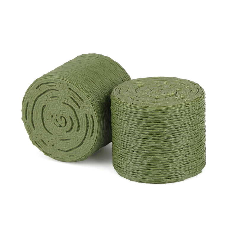 1/64 12-pack of Round Hay Bales, 3D Printed
