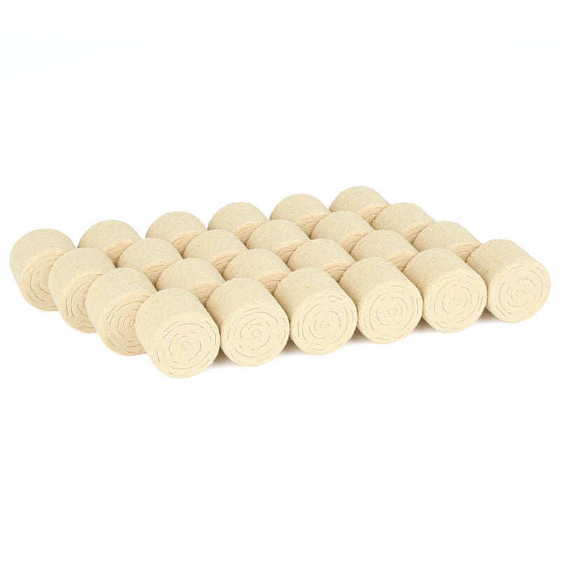 1/64 24-pack of Round Straw Bales, 3D Printed